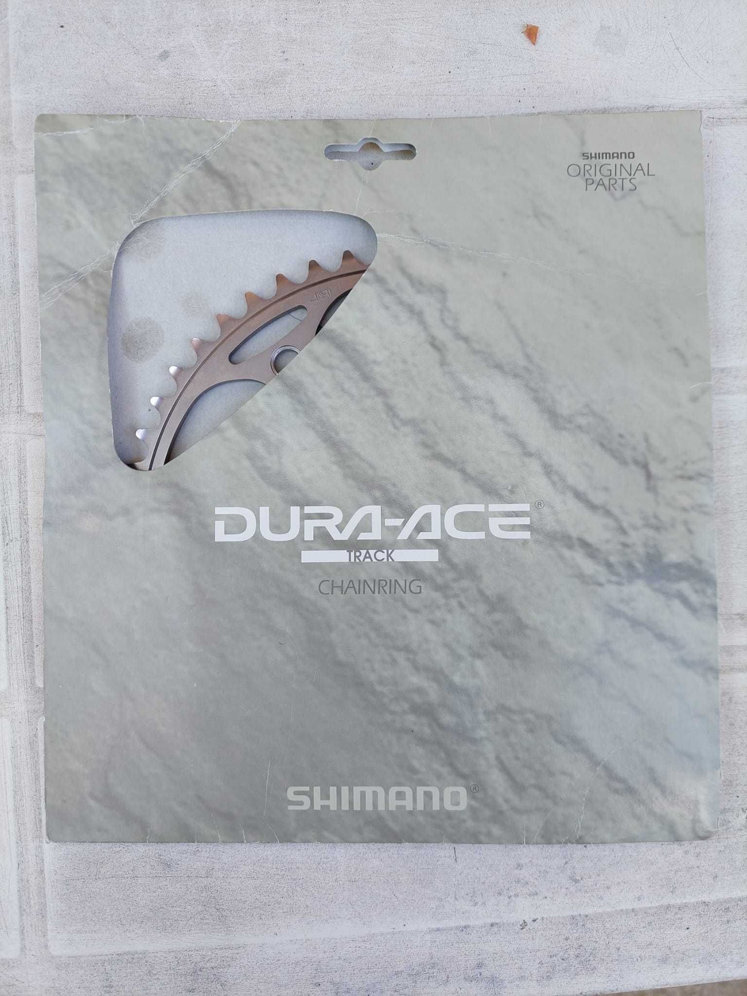 Placa Shimano Dura Ace Track, 49T, 144 BCD, NJS (single speed, fixie)
