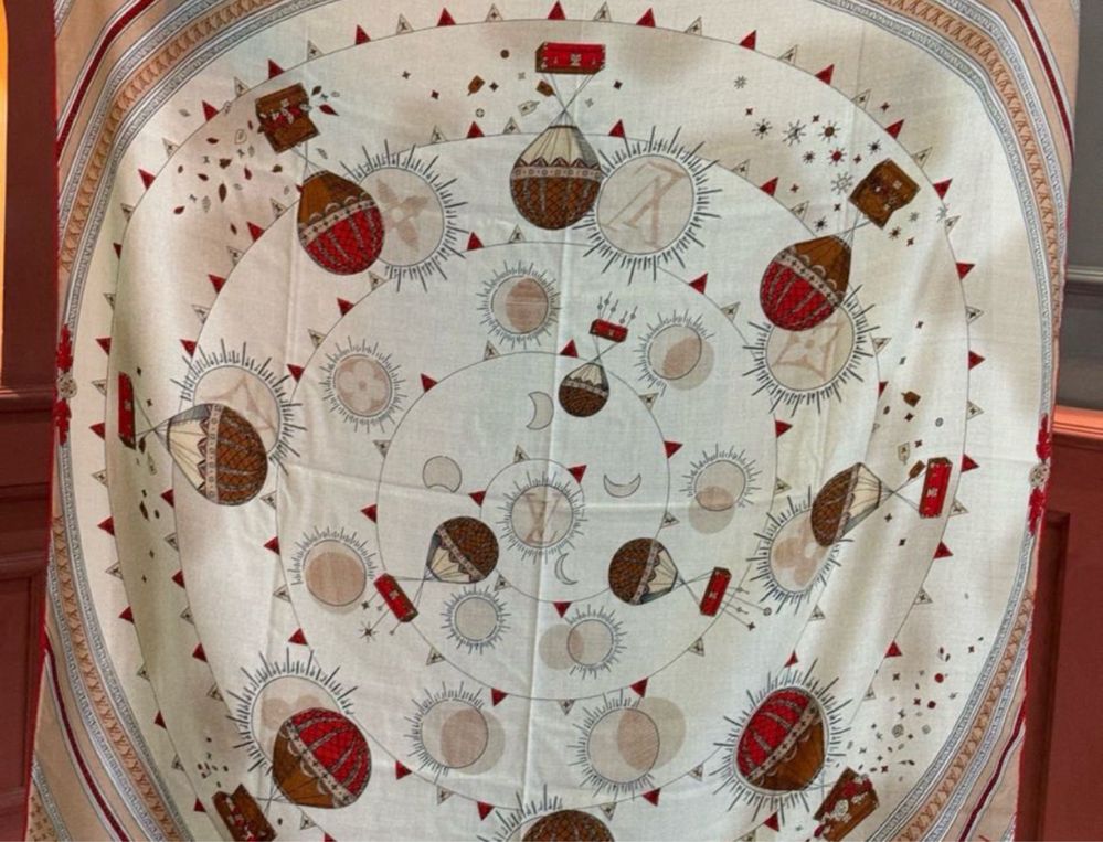 Кашмирен шал Louis Vuitton