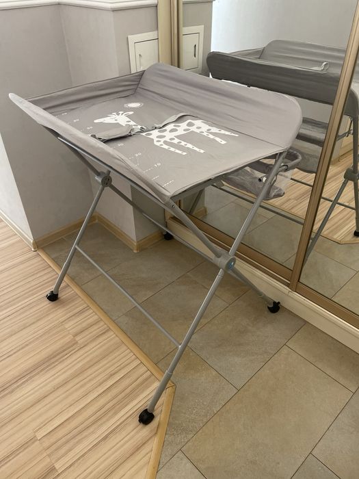 Пеленальный столик 96x50 см, серый