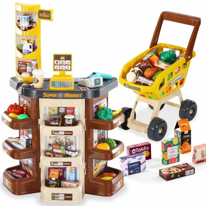 "Моят първи супермаркет" - Образователна детска играчка за ролеви игри