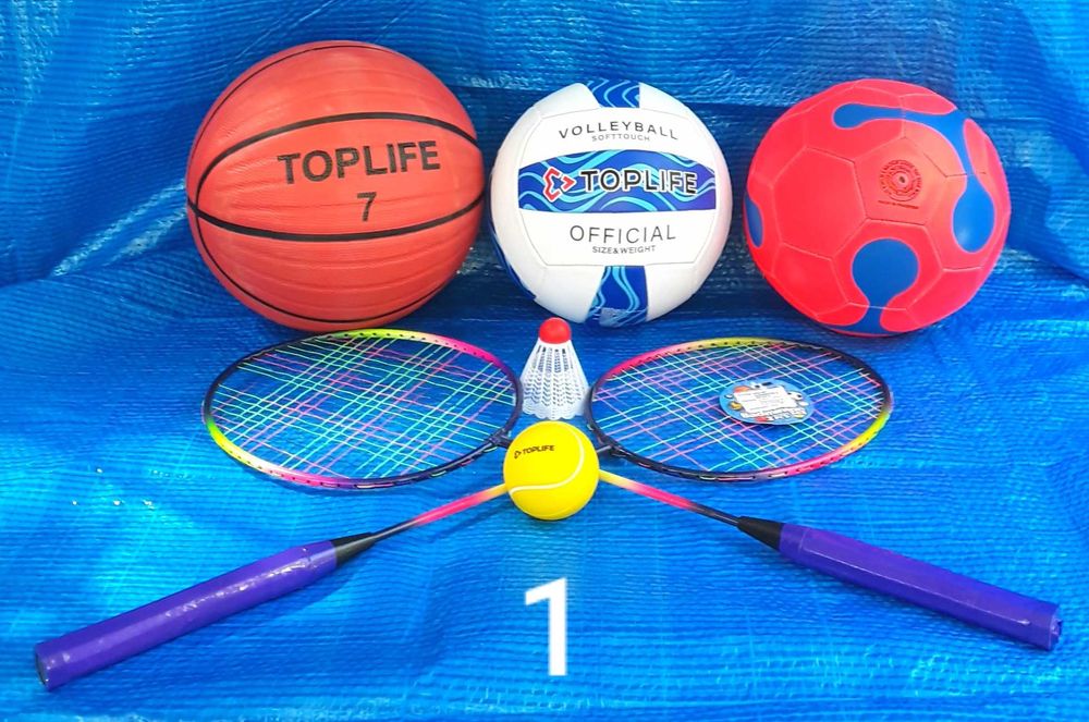 SET Articole sport timp liber NOI + BONUS Carti joc - 100 Lei