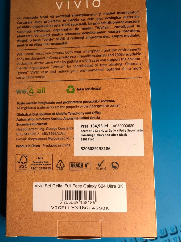 Husă Originala Samsung S21 +/S22/S24 Ultra