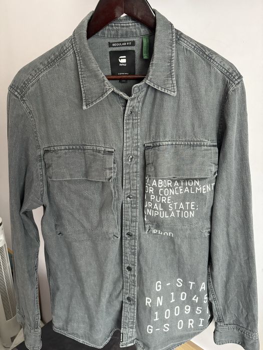 G-Star дънкова риза, XL, regular fit