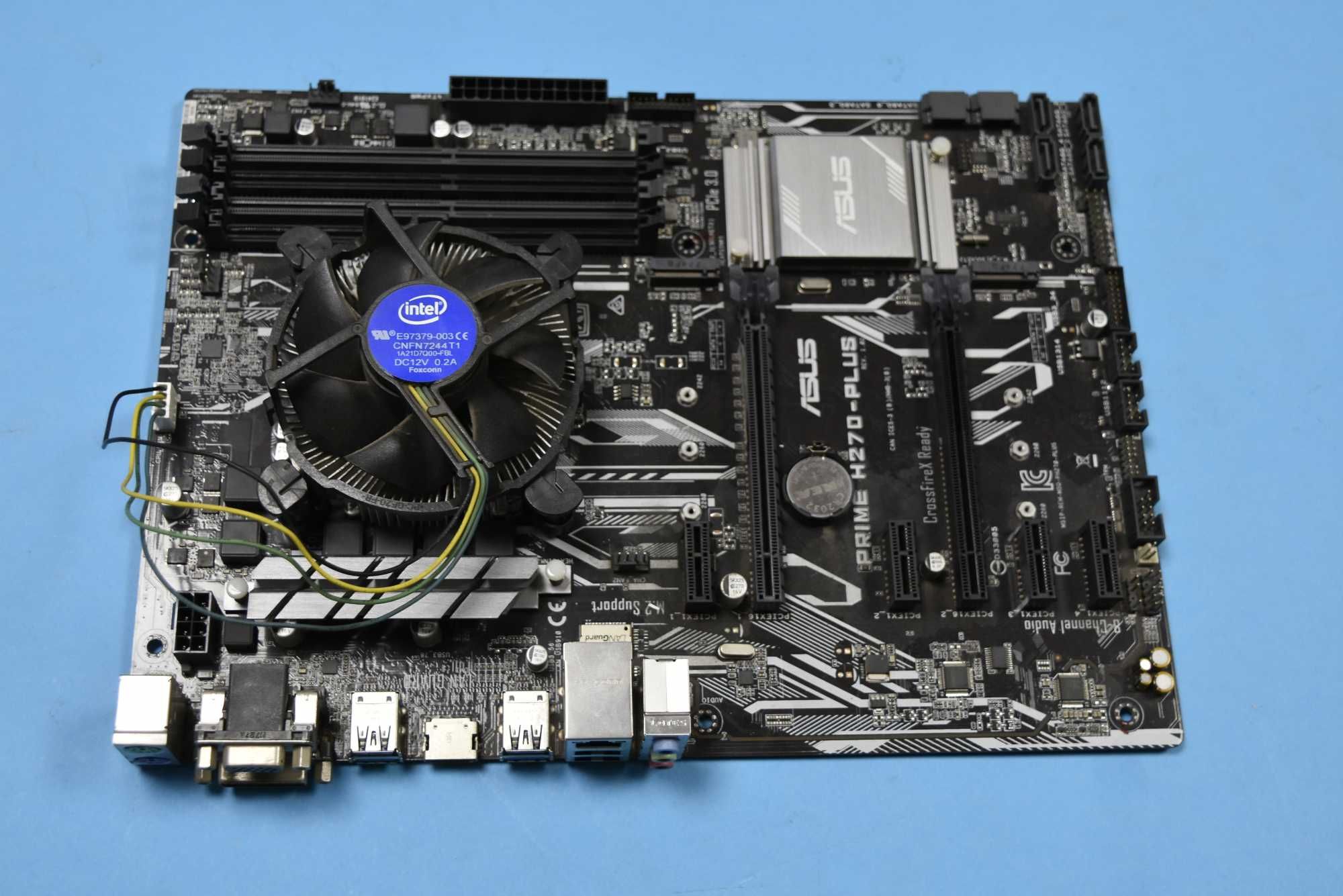ASUS PRIME H270-PLUS  Дънна платка socket 1150 DDR4 NVME + CPU Celeron