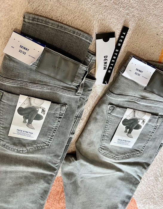 H&M Мъжки дънки men’s skinny jeans 32/32