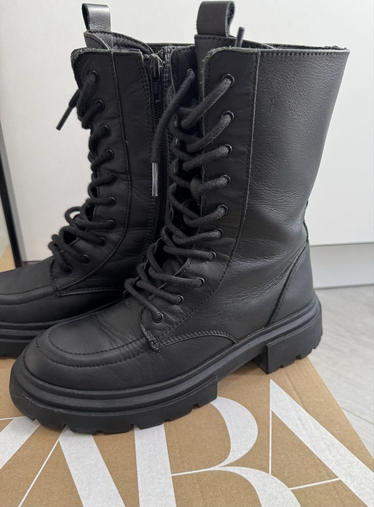 Боти Zara тип кубинки N 34 за момиче
