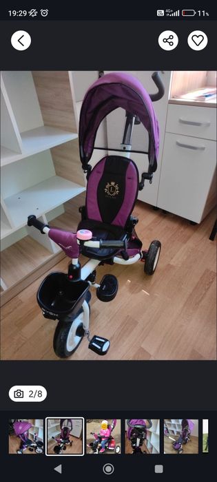 Tricicleta pliabilă