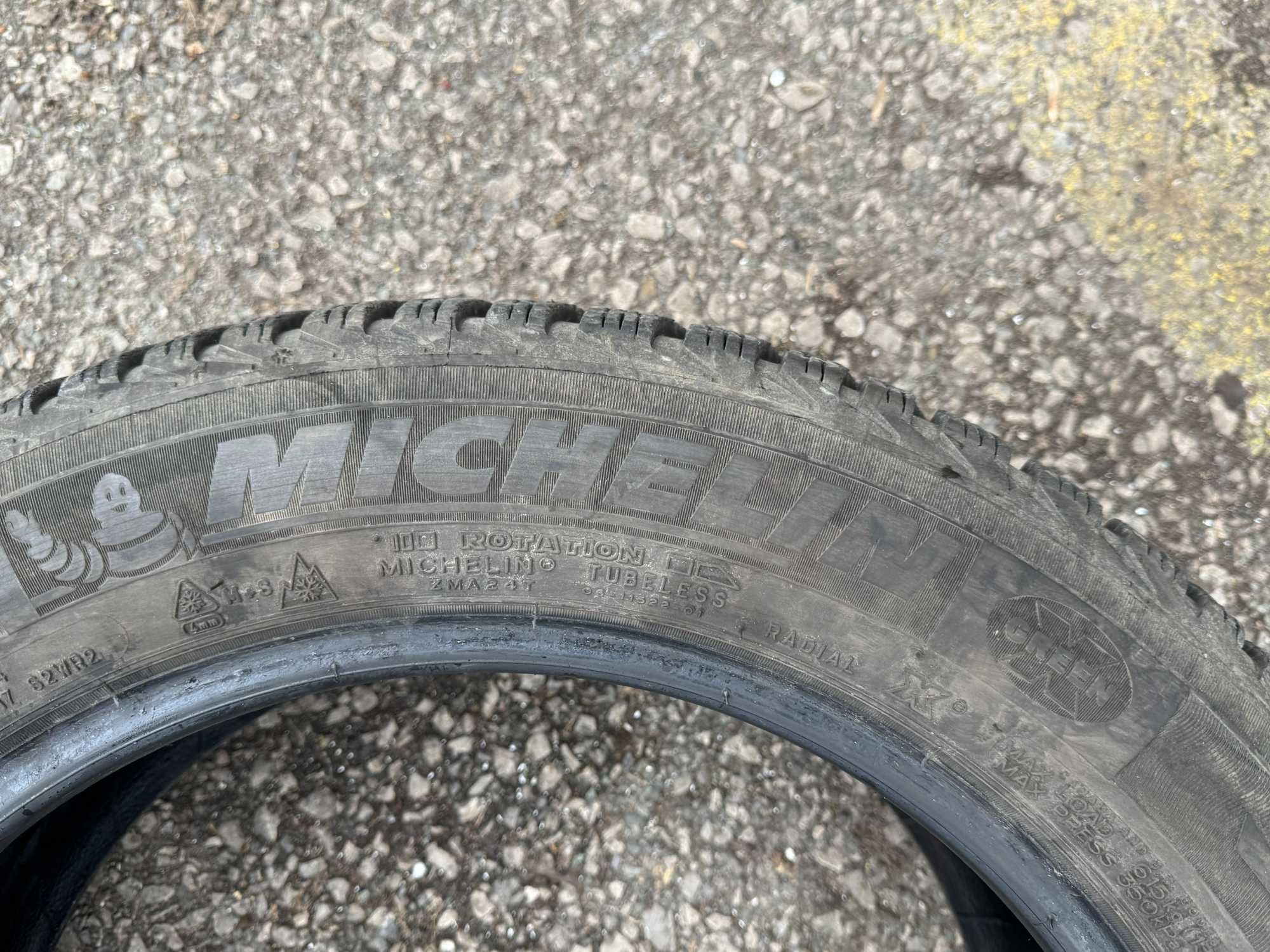 зимни Гуми Michelin 205/55/16 с ДОТ 35/2020г.