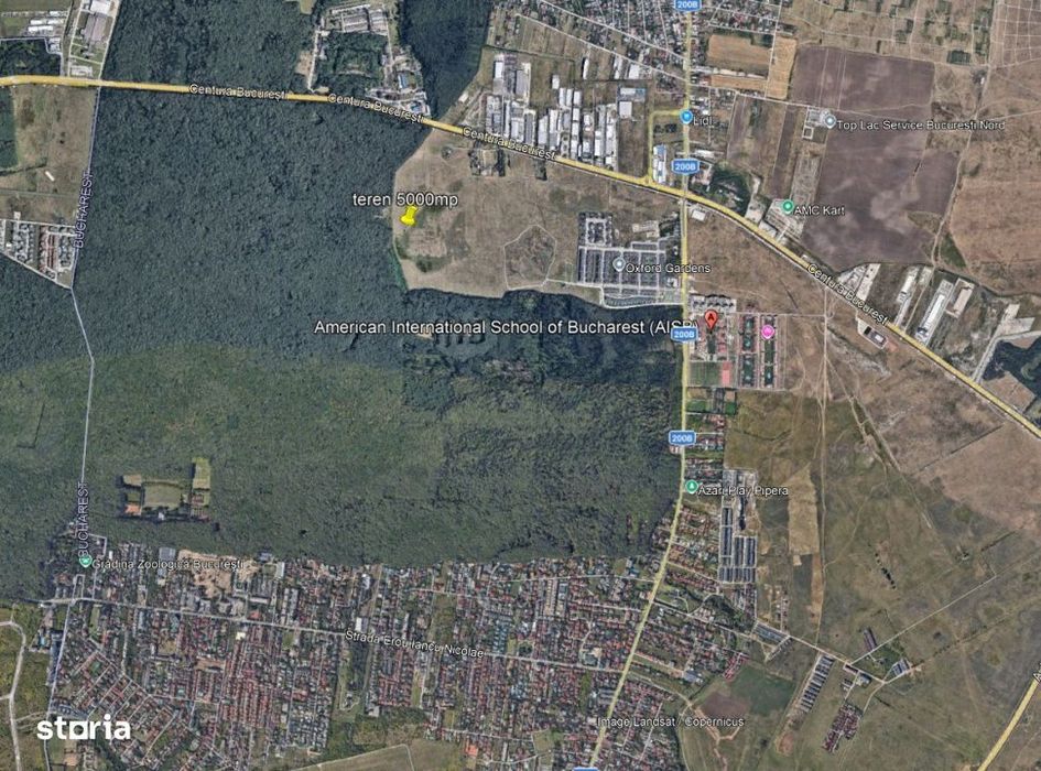 5.000 mp posibilitate extindere Liziera Padurii Baneasa