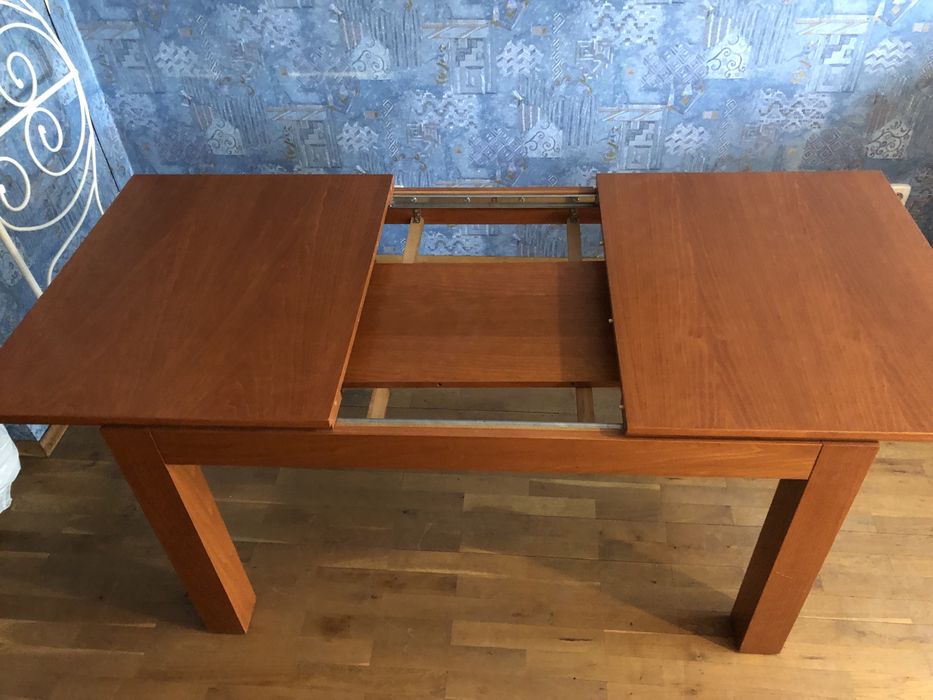 Трапезна маса разтегателна пдч имитация дърво 131 х 80,5 h-76