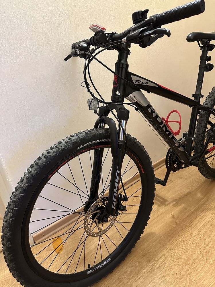 26 inch, cadru S, Bicicleta MTB Romet Rambler 6.2