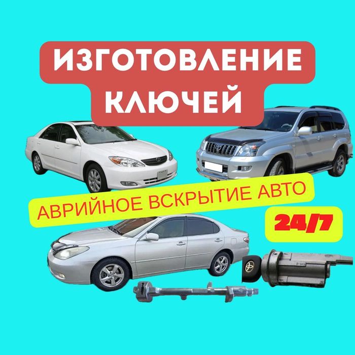 Вскрыть авто, Открыть машину, изготовить ключи, отключить сигнализаци