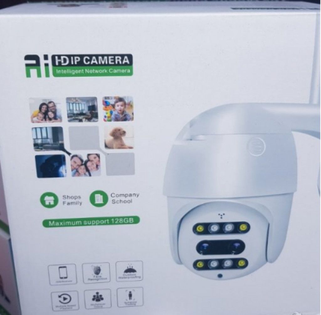 Двойна WiFi безжична IP камера 2MP FULL-HD1080P с цветно нощно виждане