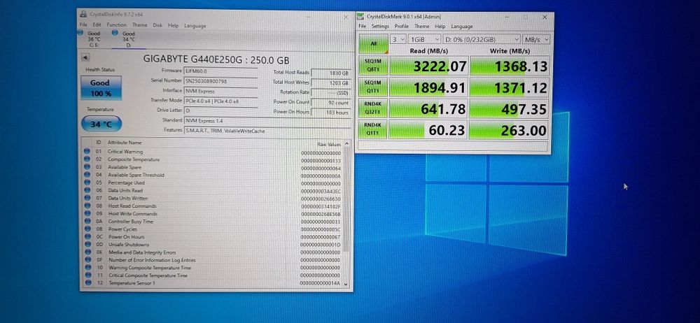 Ssd M2 Gigabyte 4000e 250GB Garanție Vexio