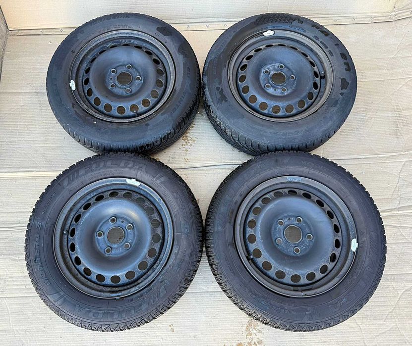 Set roti complete IARNA VW AUDI SKODA SEAT 5x112 195 65 15 Golf 5 6 A3