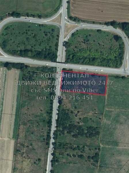 кодг 61894. Имот 5500м2 до Пещерски шосе с лице 55м на Околовръстното