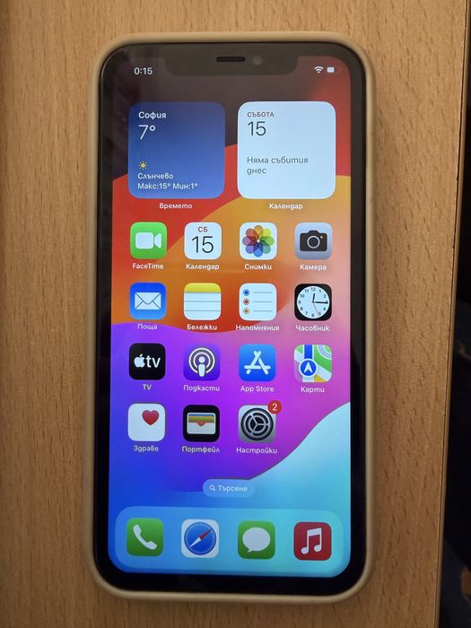iPhone 11 64gb - перфектно състояние 78% батерия