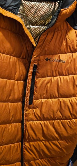 Columbia, Geaca cu gluga Labyrinth Loop, Galben sofran, Negru, 2xl