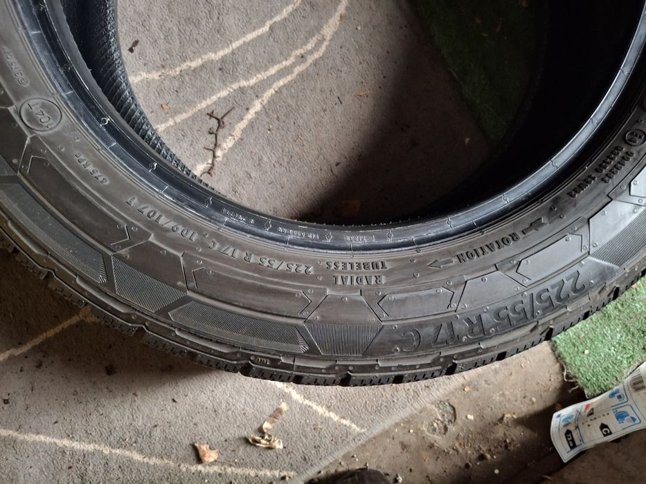 225 55 17C Continental DOT 2023 iarna