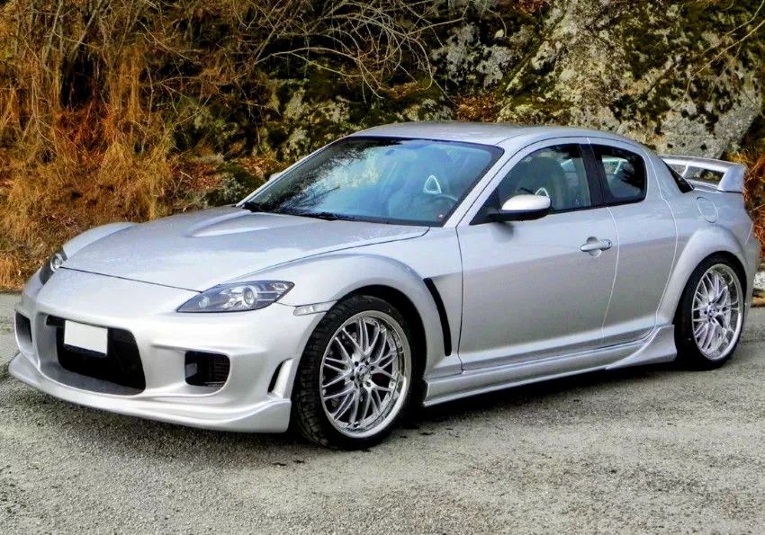 Eleron portbagaj Mazda RX-8 FRP fibra nou in cutie