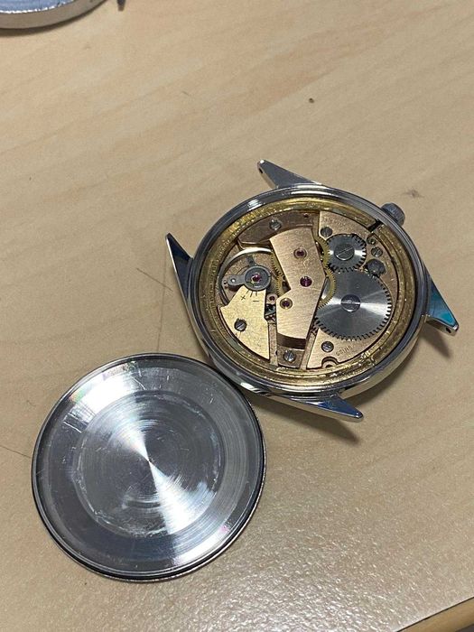 Ceas Atlantic mecanic Worldmaster 6300N 21 rubine