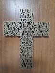 Cruce decorativă cu „Rugăciunea Domnească”