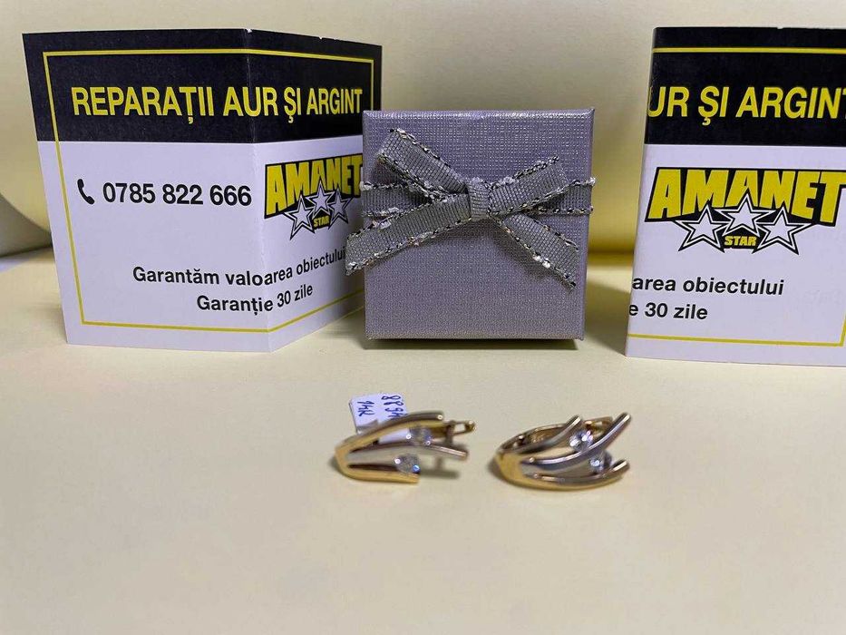 cercei aur 14k (efn) staramanet