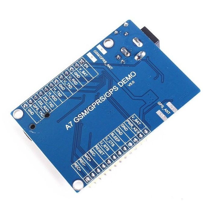 Modul A7 GSM + GPS, GPRS, TTL, RS232, UART + 2 Antene