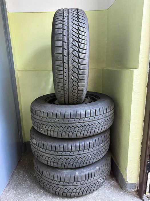 Roti tabla cu cauciucuri de iarna vw pe 16