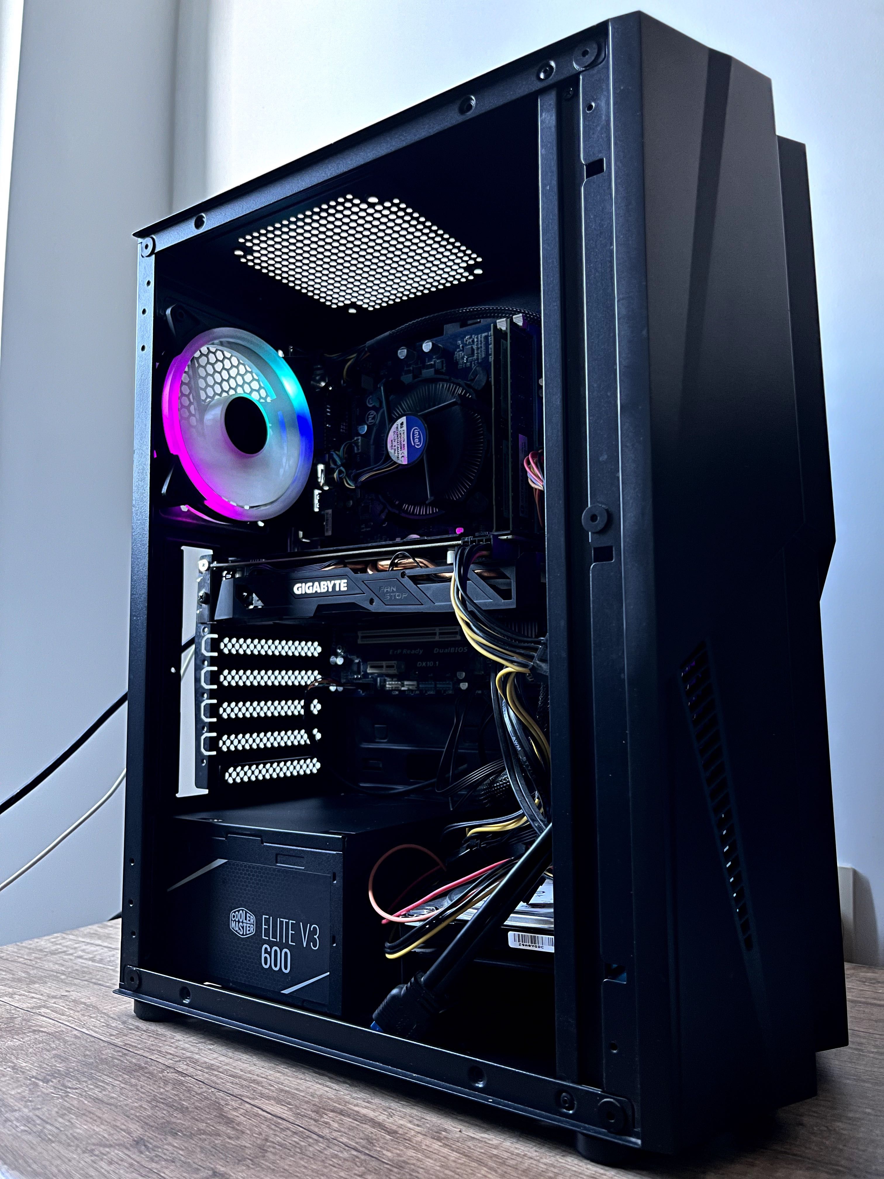 Геймърски компютър i7 + RX580 + 16GB RAM