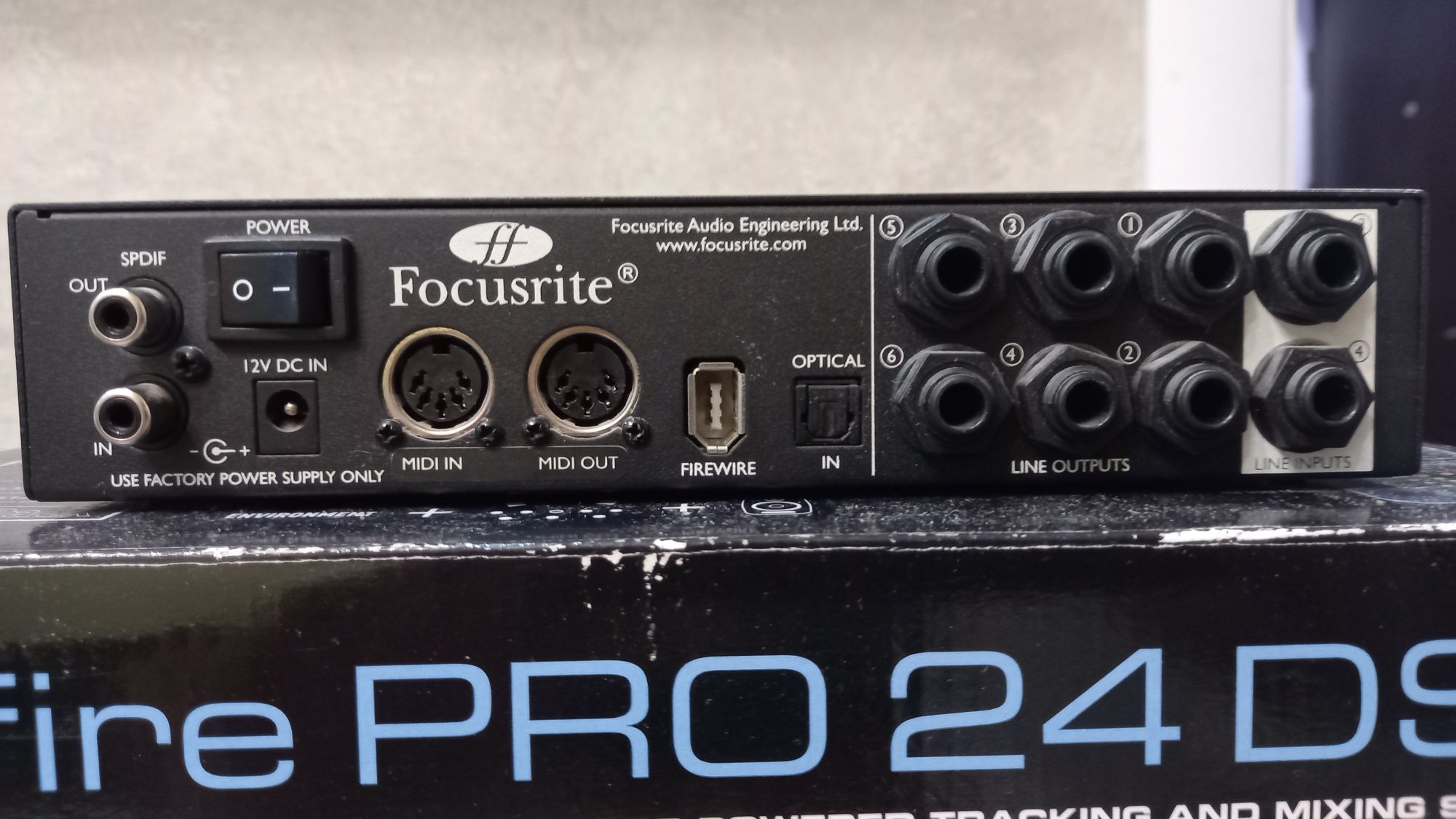 Аудио интерфейс, Focusrite Saffire Pro 24 DSP