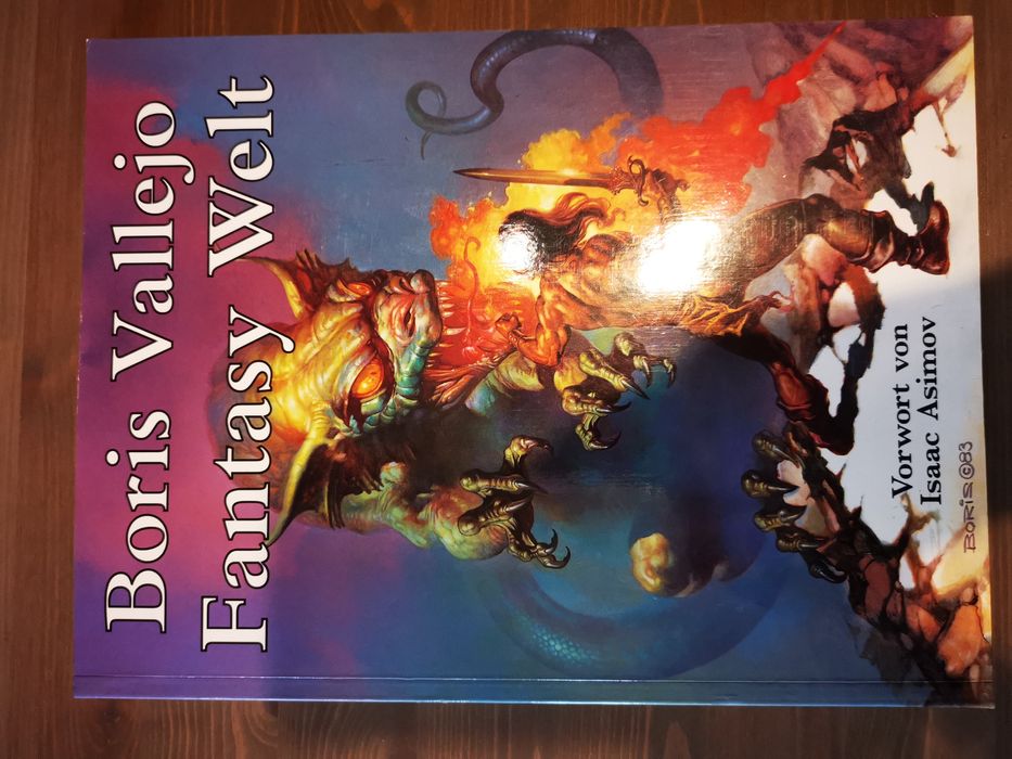 Продам книгу Boris Vallejo новая