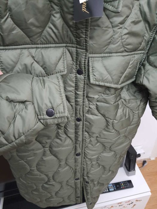 Geaca lunga de dama toamna/iarna - NOUA - Made in Ucraina - OCAZIE