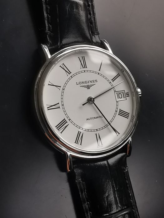 Ceas Longines Presence Automatic Calendar 34 mm Funcționează impecabil