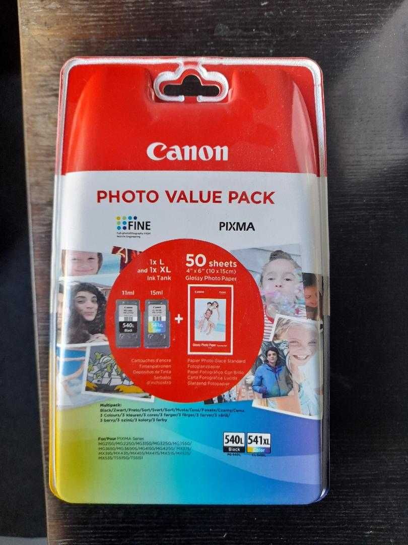 Pachet cartuse  originale ,Canon PG-540L/541XL (mare capacitate)