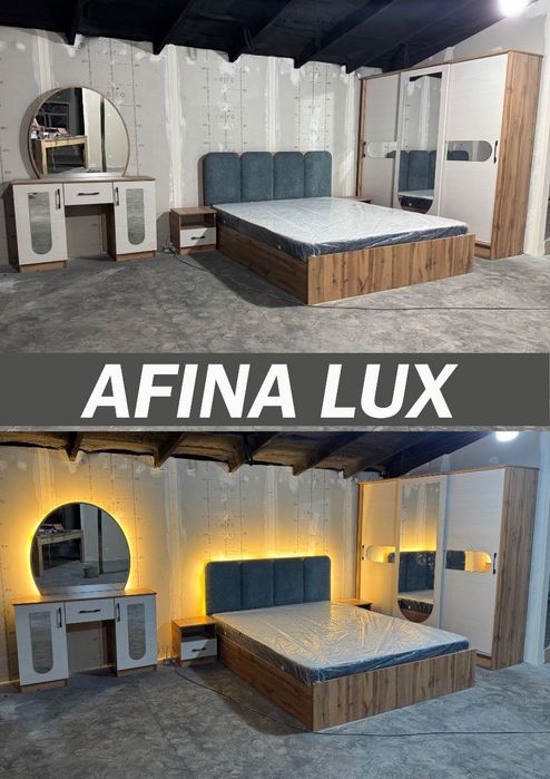 HITECH Спальный гарнитур кровать шкаф Spalniy yotoqxona toplami