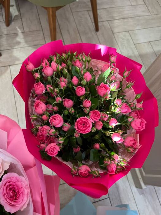 цветы букет гүл гул роза пион