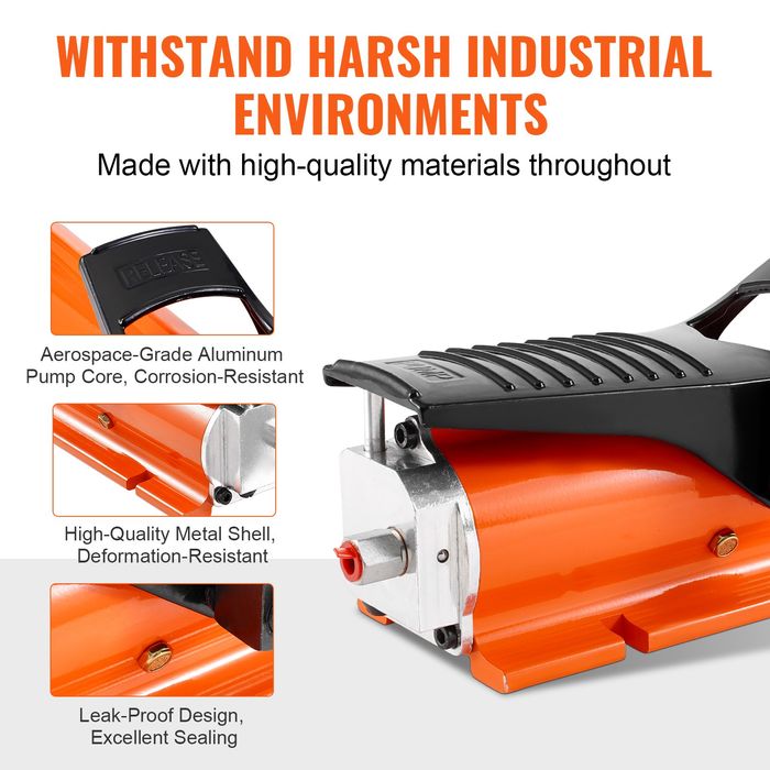 Pompa Hidraulica Aer 689 bar,Rezervor 0.7 L,Iesire Ulei 9.5mm