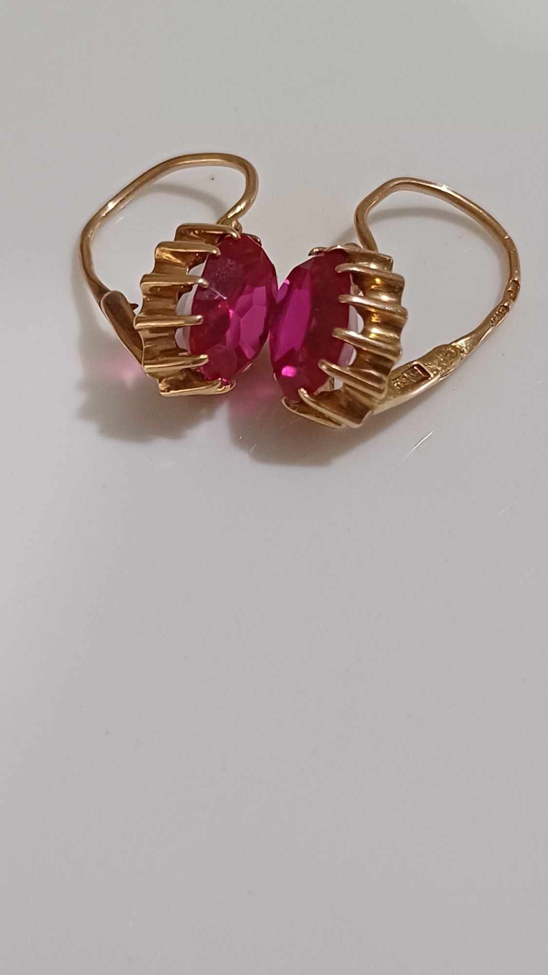 Серьги золотые 583 проба