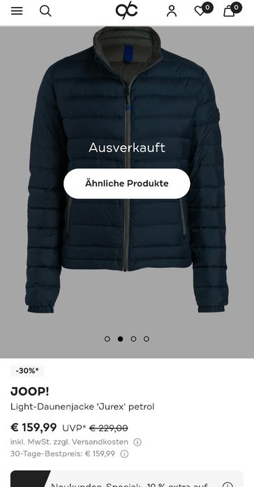 Мъжко яке Joop, размер XXL.