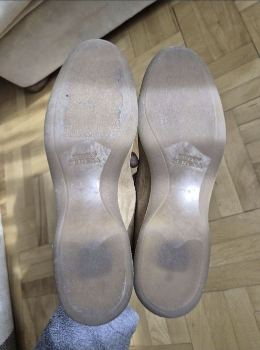 Donna Serena - Pantofi damă, Made în Italia, Piele naturala - 38