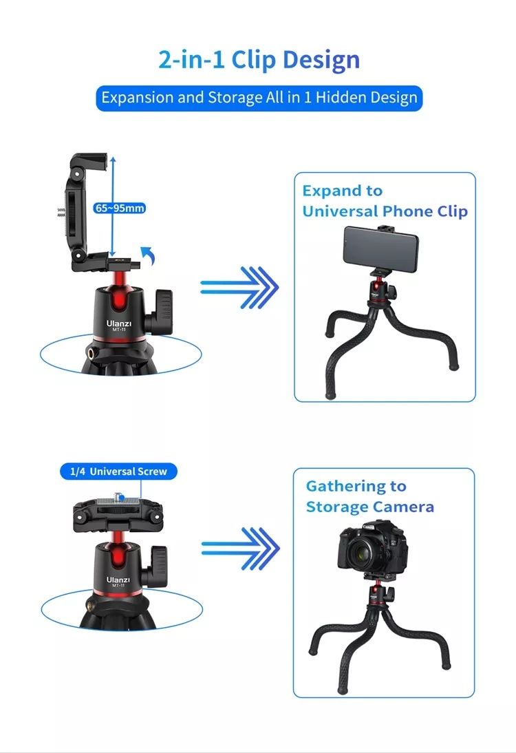 Tripod Camera Telefon Holder