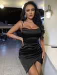 Rochie mini cu bretele