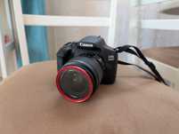 Aparat foto DSLR CANON EOS 2000D 24.1 MP, Wi-Fi, negru + Obiectiv 18-5