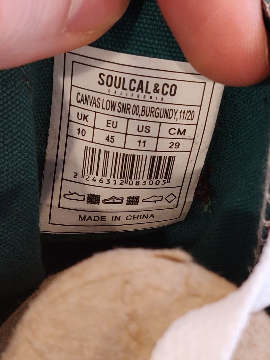 Soulcal Canvas Low 45 номер