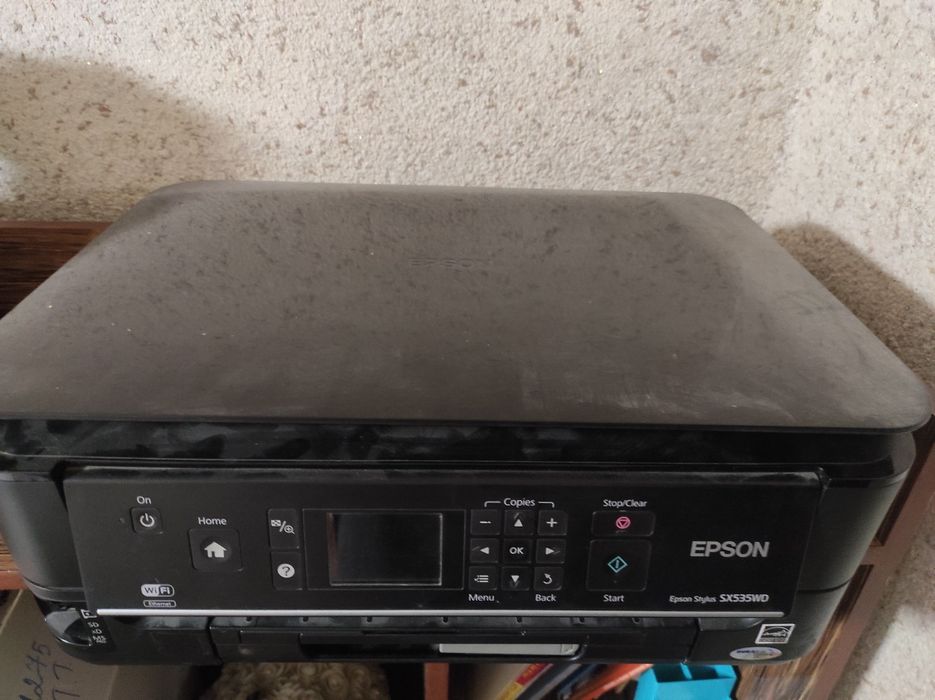 Принтер Epson Stylus SX535WD c Wi-Fi, двухсторонняя печать.