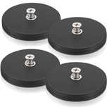set Magnet Neodim tip oala cauciucat Ø 66 mm -4 buc