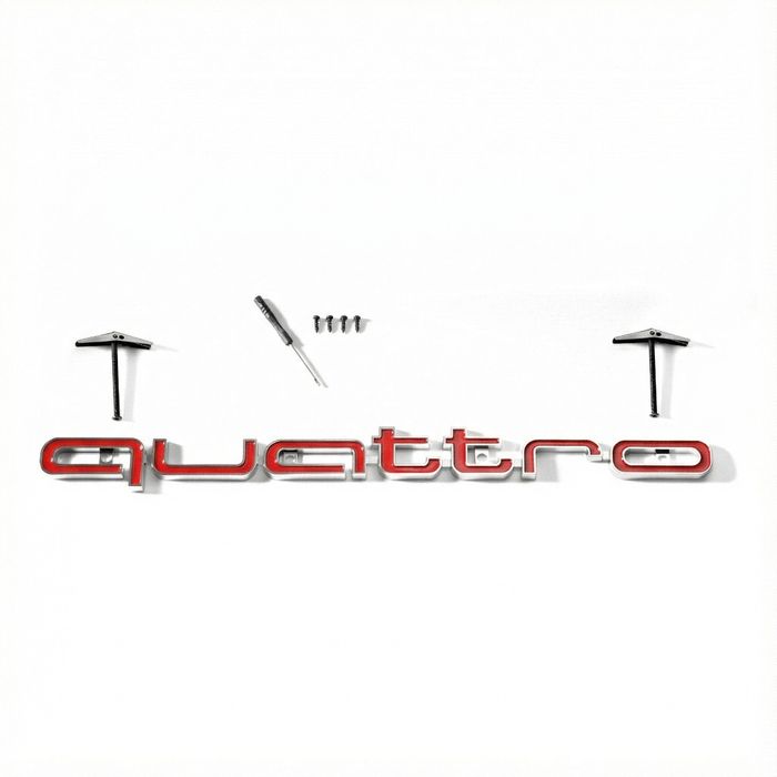Emblema Quattro 3D grila fata Audi