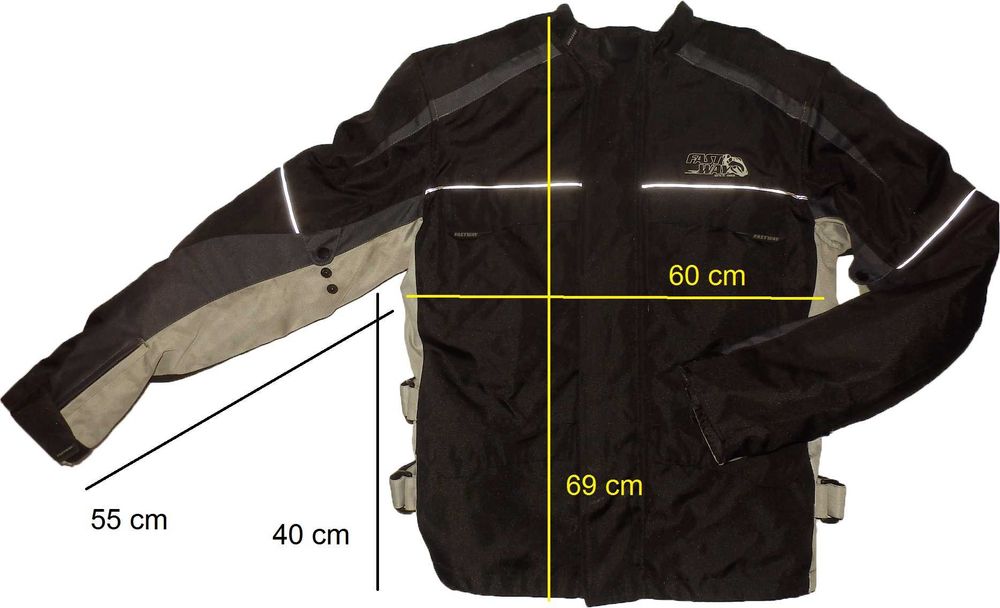 Geaca moto FAST WAY full protectii, mesada, ventilata (L) REDUCERE !