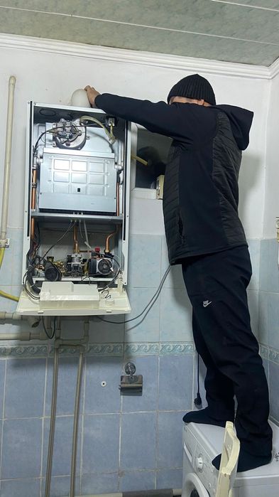Котел , Газ колонка ,Аристон,  Стиральные ремонт и установка